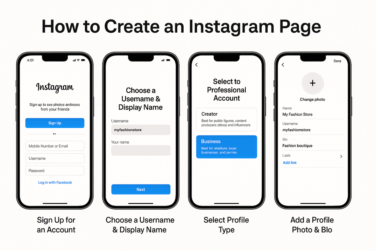 How to Create an Instagram Page: A Step-by-Step Beginner’s Guide
