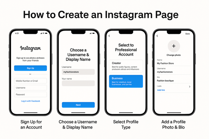 How to Create an Instagram Page: A Step-by-Step Beginner’s Guide
