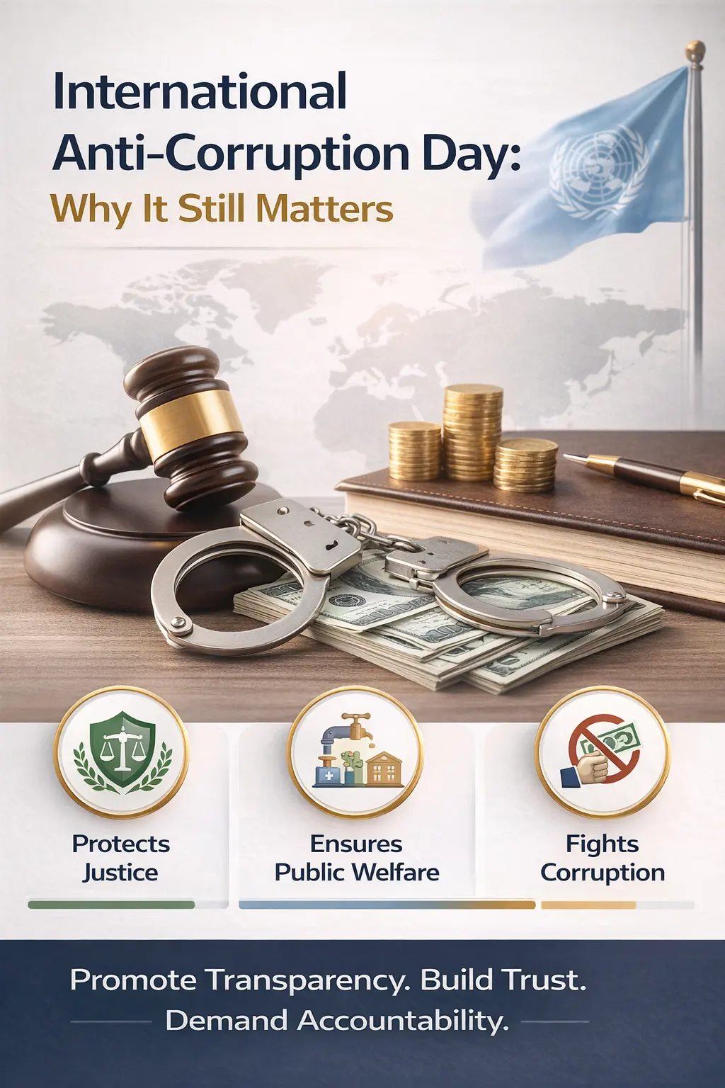 international anti corruption day infographic