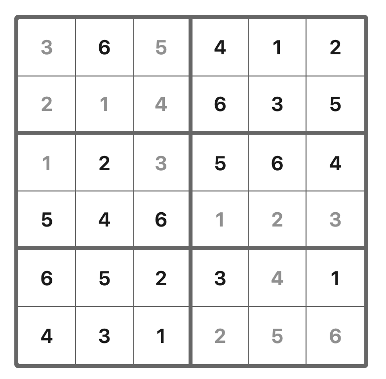 LinkedIn Games Answers -  Mini Sudoku - December 3, 2025 (#114)