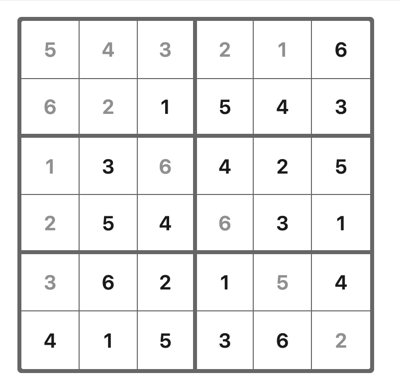 LinkedIn Mini Sudoku Solution for December 4, 2025 (#115)