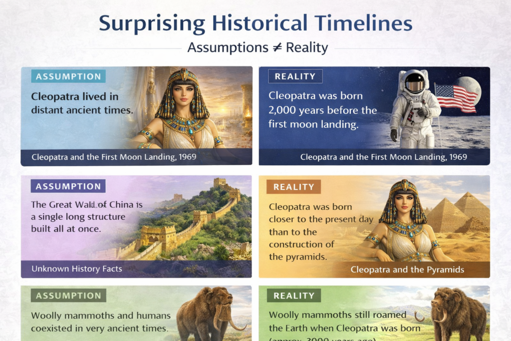 Cleopatra timeline