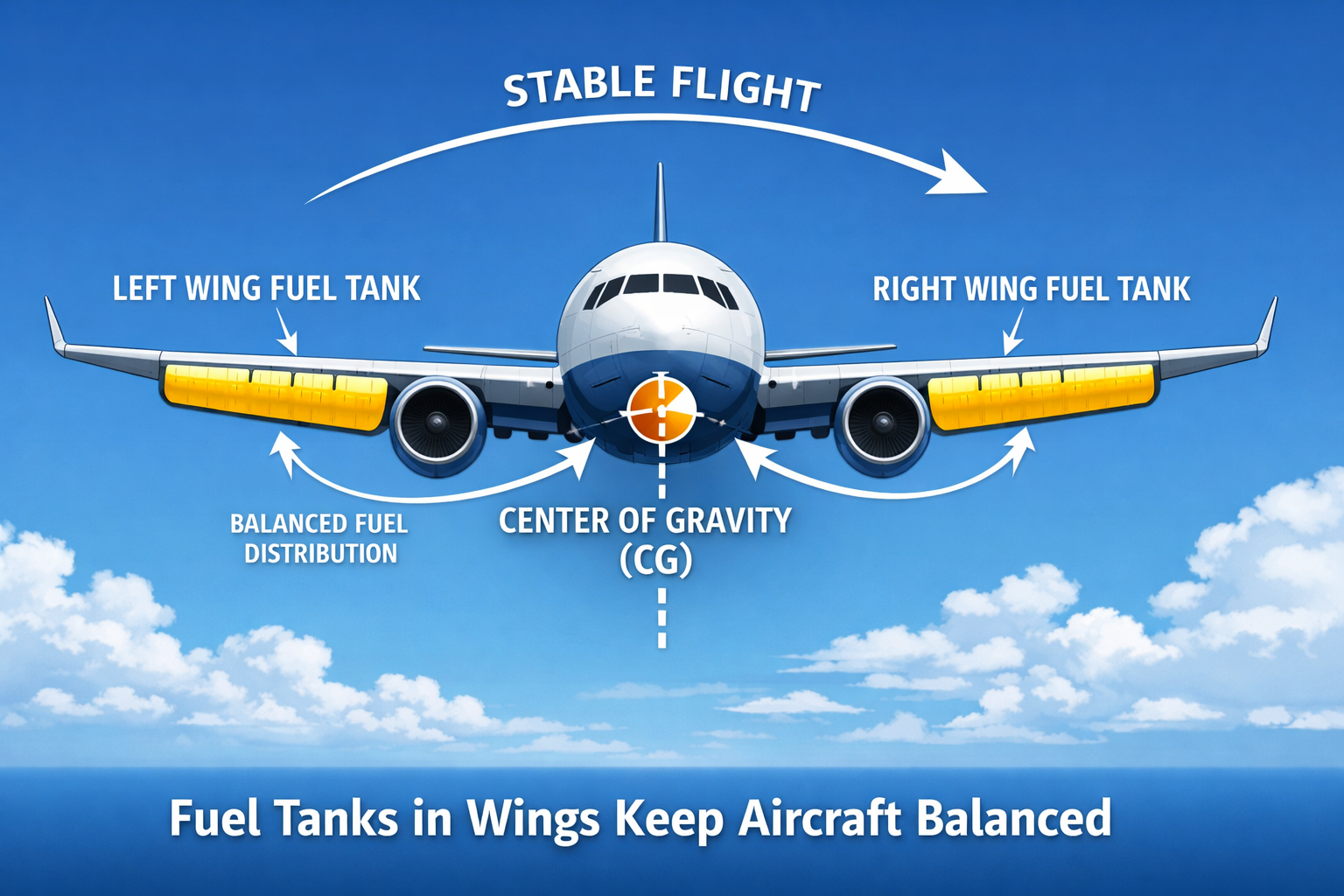 fuel tanks and aircraft balance explained