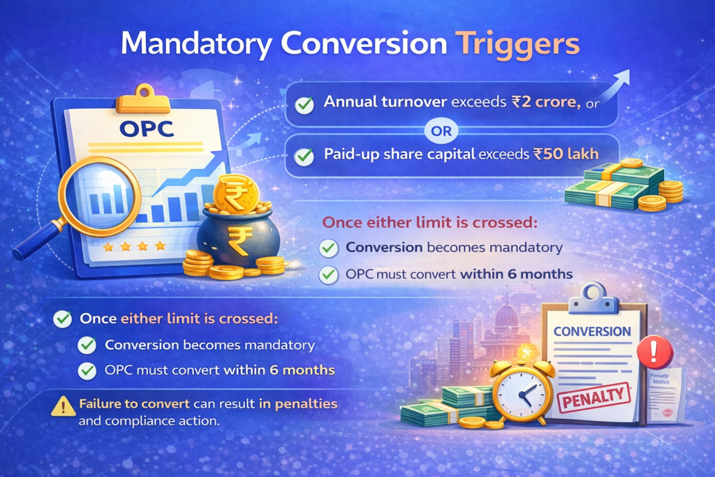 mandatory opc conversion triggers