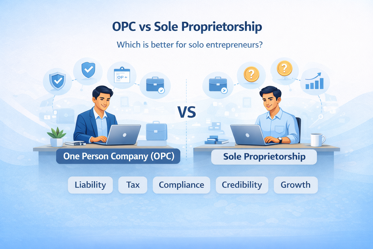 OPC vs Sole Proprietorship: Which Is Better for Solo Entrepreneurs?