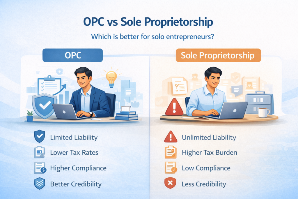 opc vs sole proprietorship