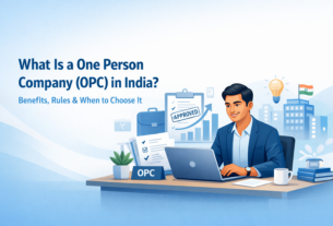 one person company (opc) in india