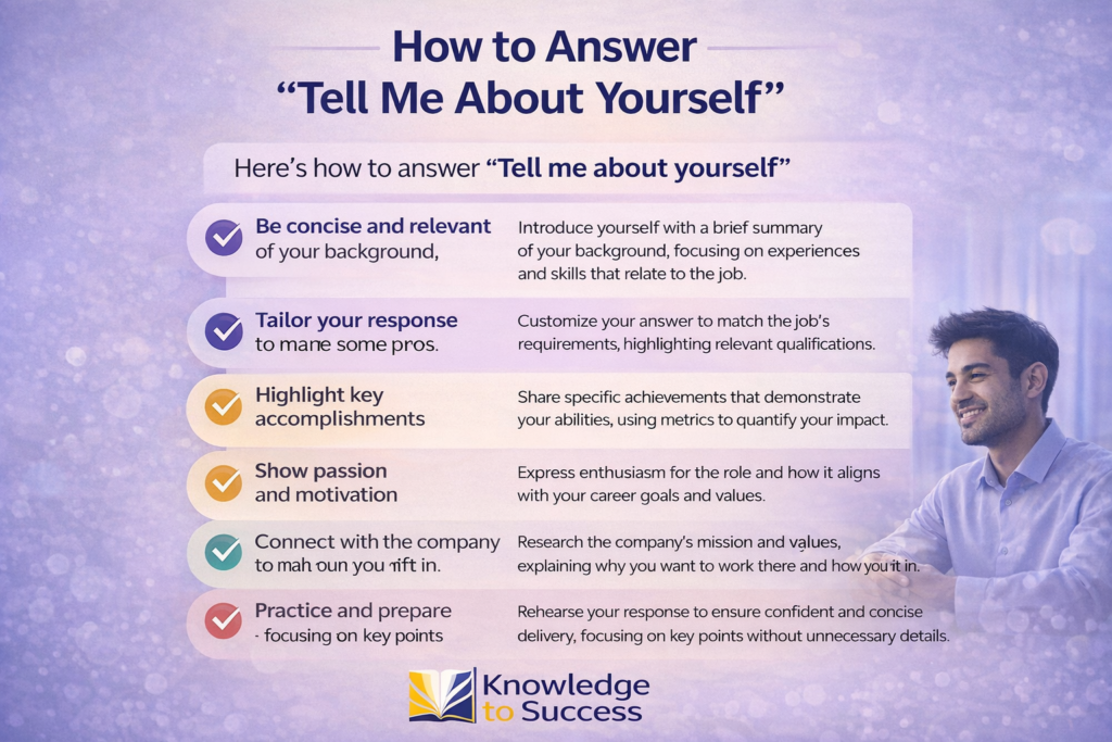 tell me about yourself answer