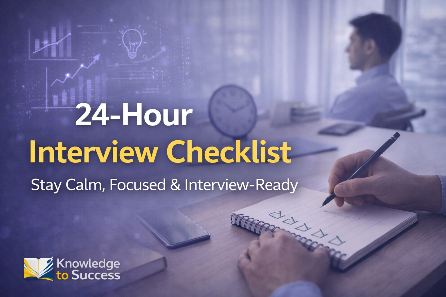 what you do 24 hours before interviews changes results