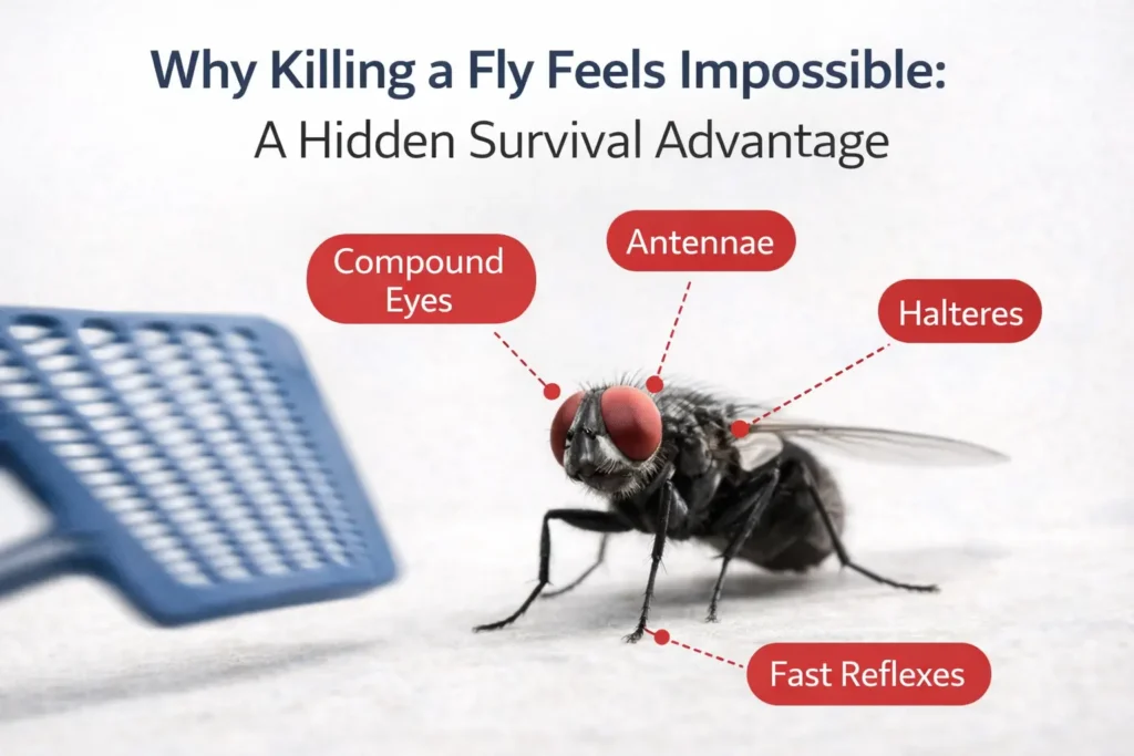 why killing a fly feels impossible