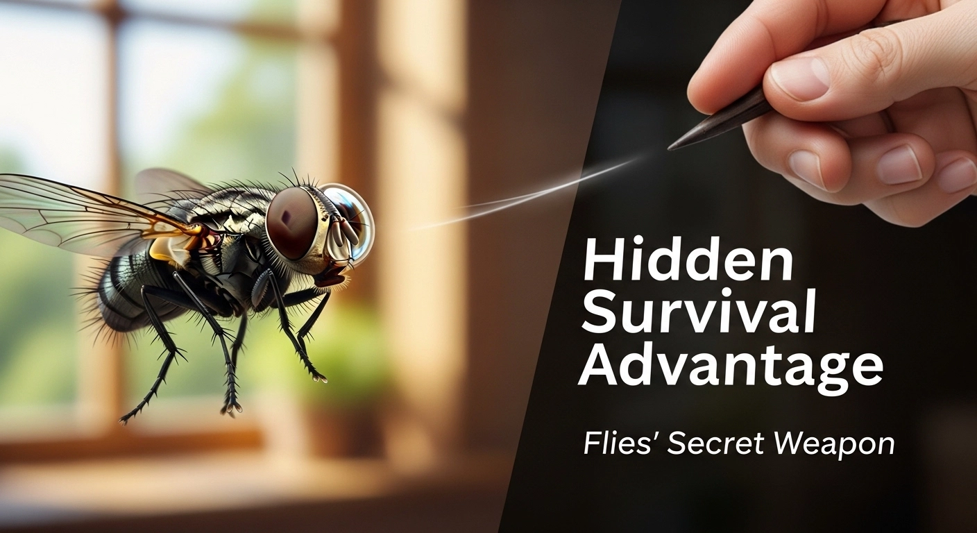 why killing a fly feels impossible a hidden survival advantage