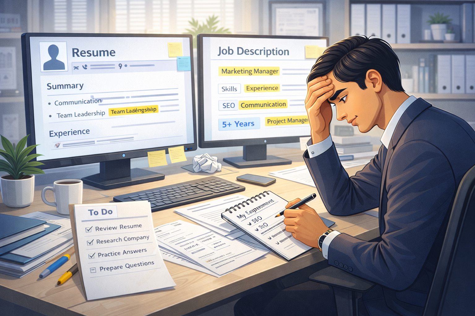 Common mistakes to avoid before interview