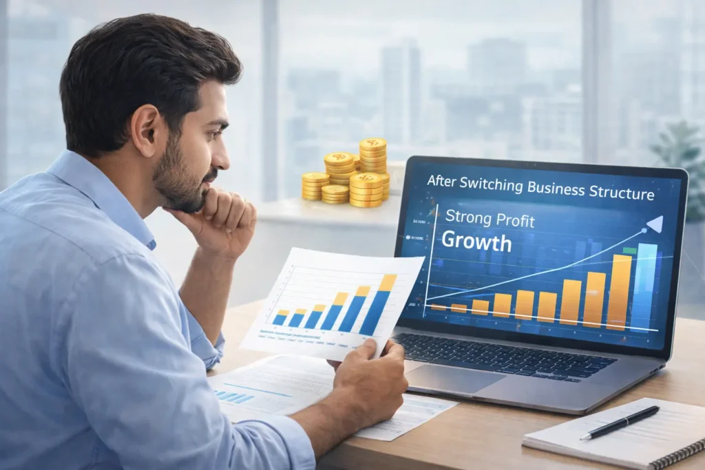 switching business structure