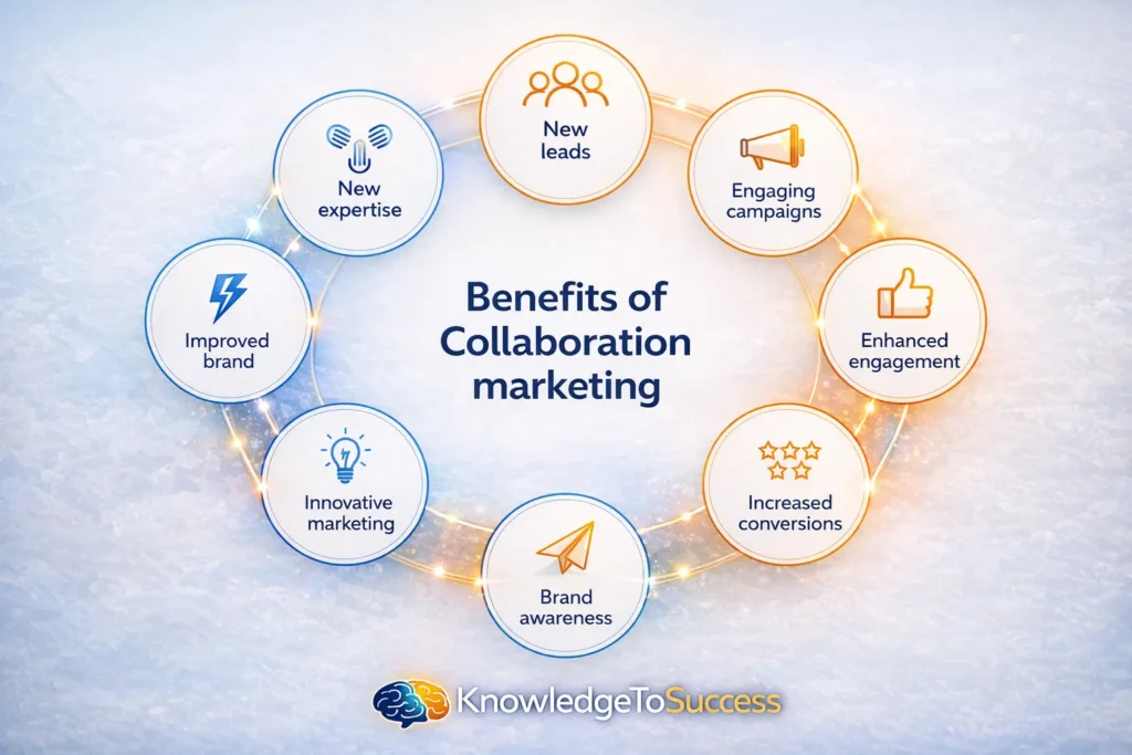 Powerful Collaboration Skills Modern Marketers Need benefits of collaboration marketing infographic