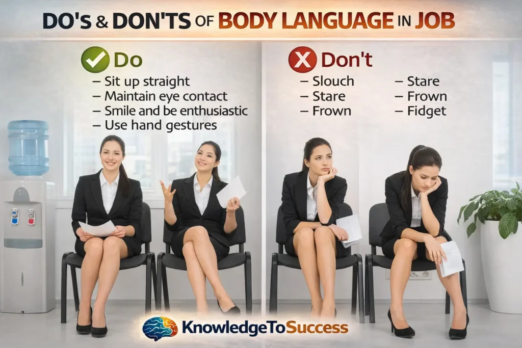 Why Great Answers Fail When Body Language Is Wrong body language do