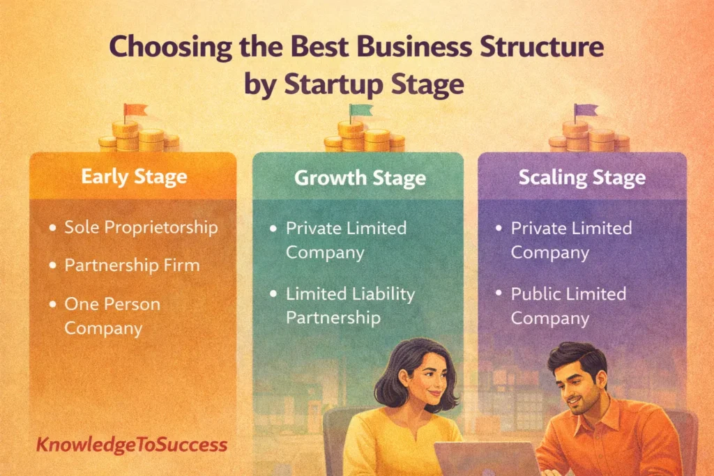 choosing the best Bootstrapped Startups structure