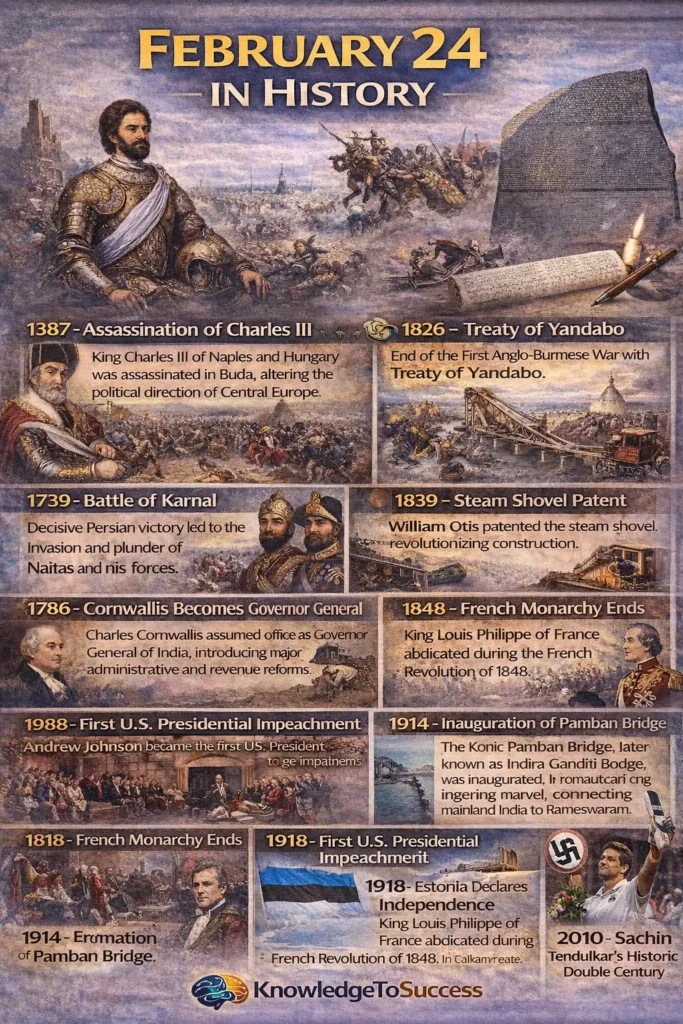 February 24: Powerful Moments in History That Altered Nations & Lives February 24 - Major Historical Events