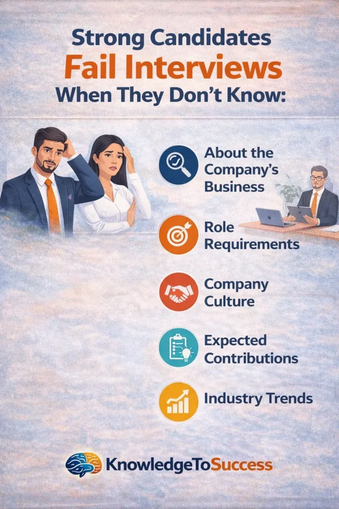 Strong Candidates Fail Interview When They Don't Know strong candidates fail interviews when they don’t know