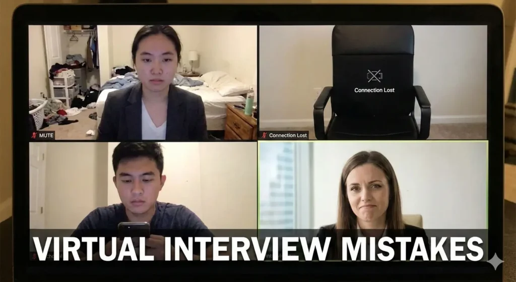 How to Master Virtual Interviews and Avoid Costly Errors virtual interviews mistakes