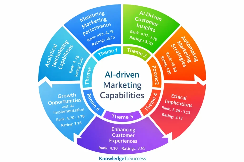 ai driven marketing capabilities diagram