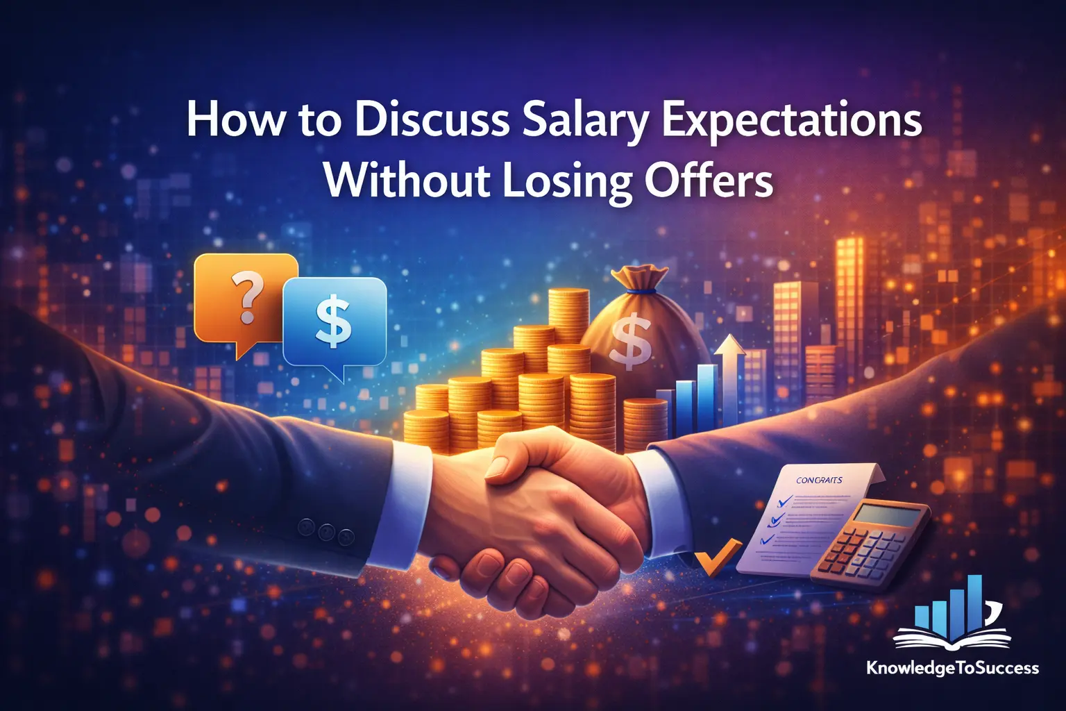 how to discuss salary expectations without losing offers