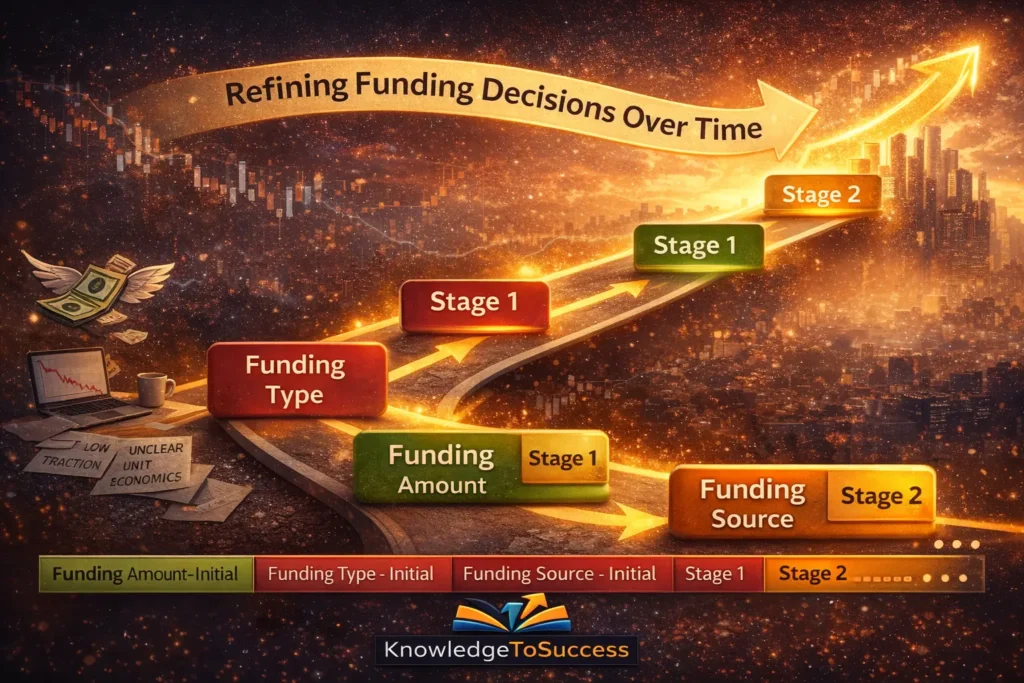 Startup Funding Timing Mistakes That Cost Growth startup funding journey through stages