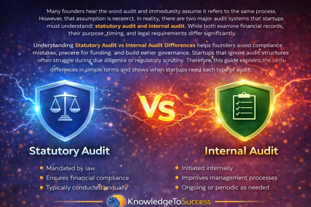 statutory vs internal audit comparison