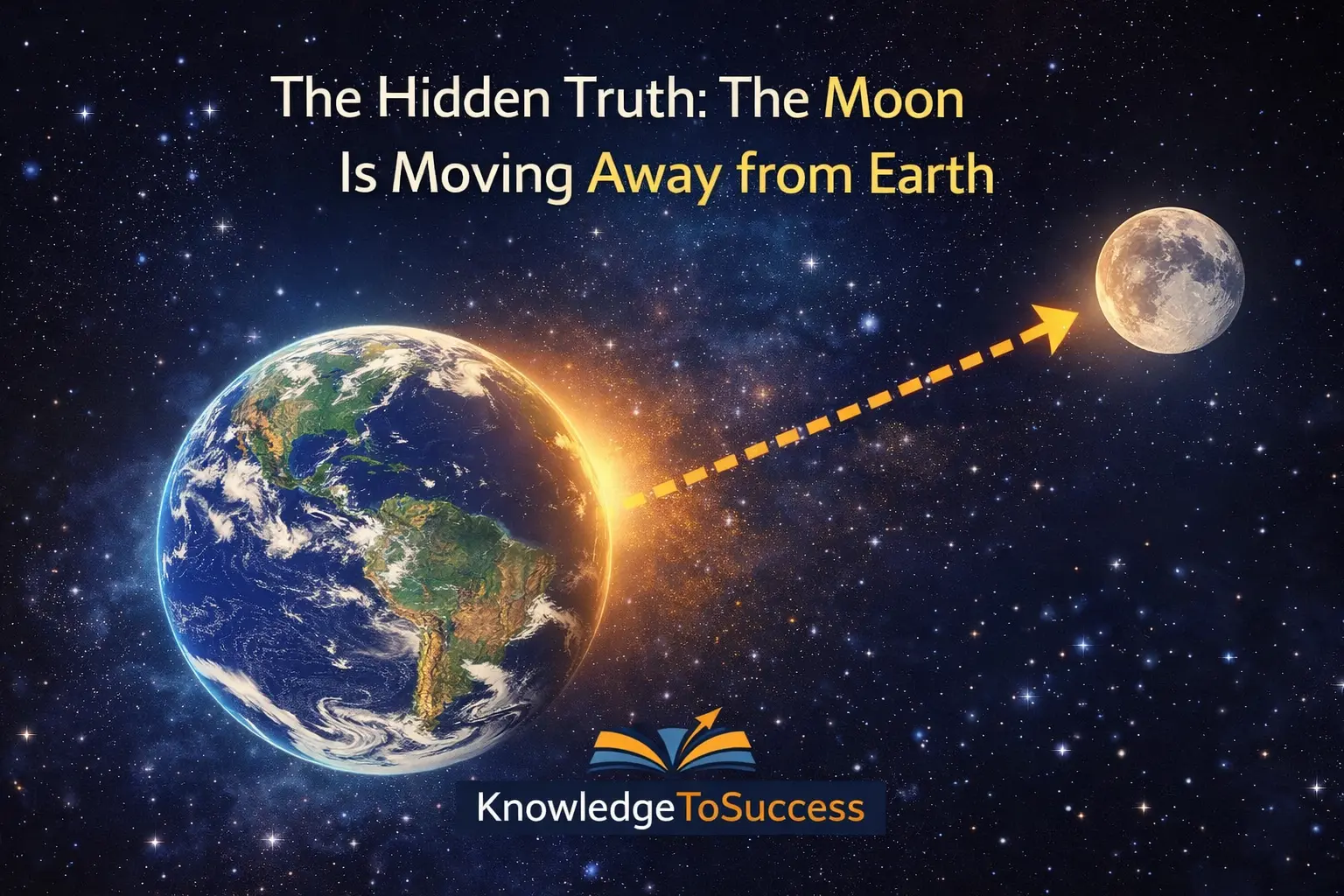 the hidden truth the moon is moving away from earth