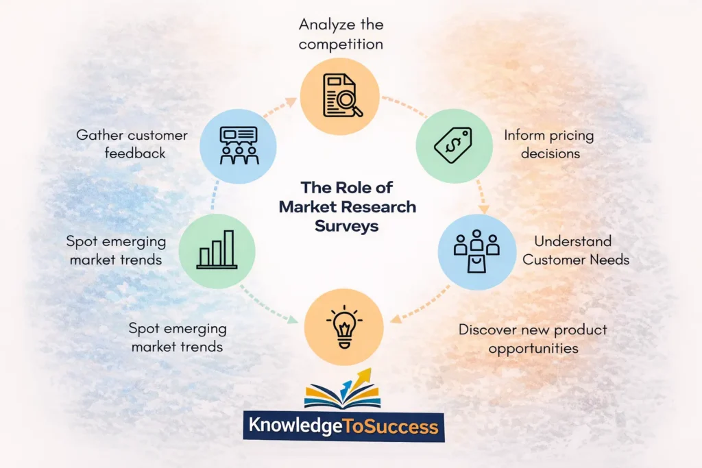 the role of market research surveys