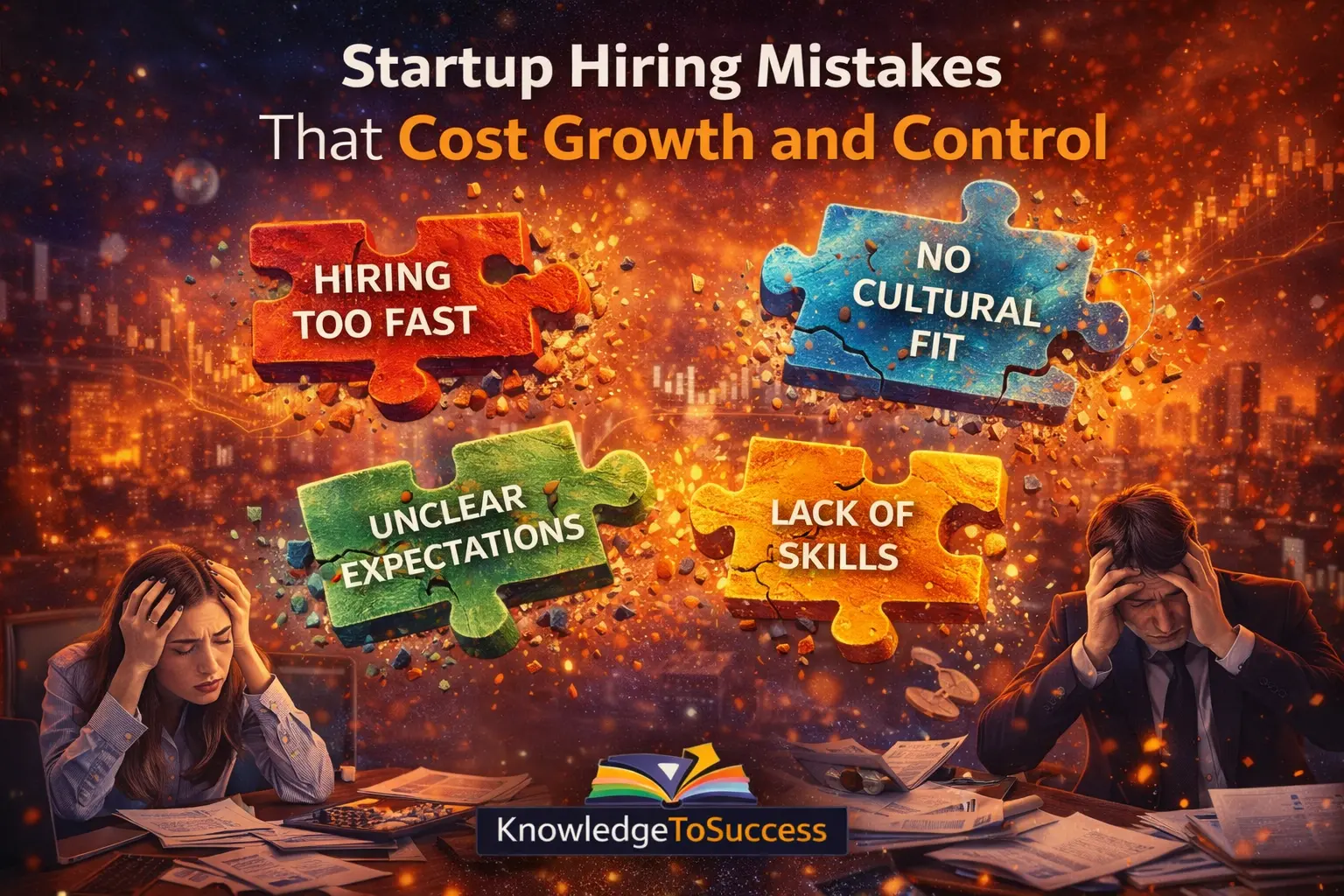 startup hiring mistakes that cost growth and control