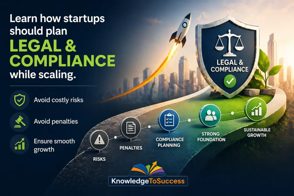 startups should plan legal and compliance while scaling