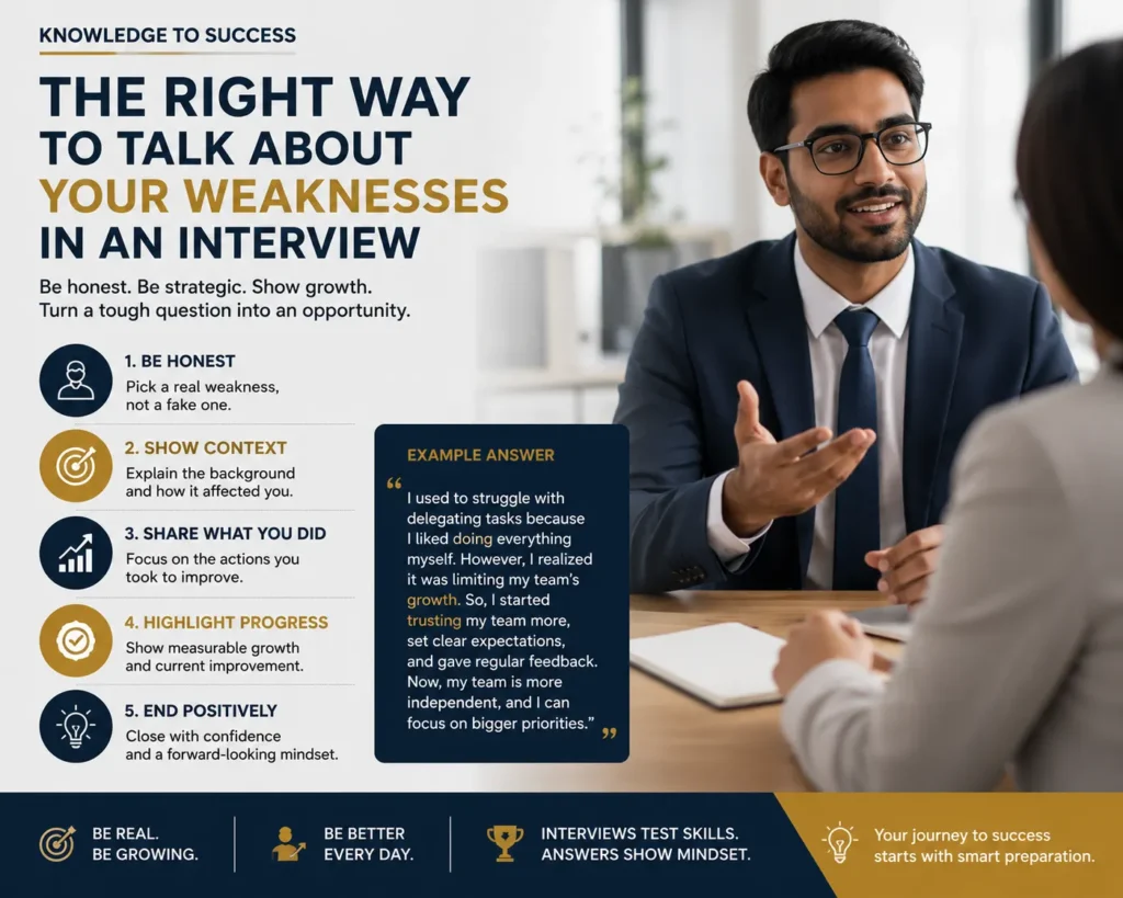 Weakness Answers Quietly Destroy Strong Interviews the right way to talk about weakness